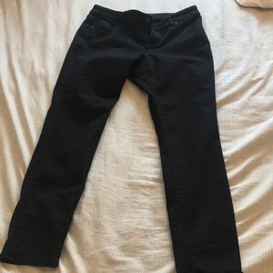 Loft Skinny 30/10 petite black jeans